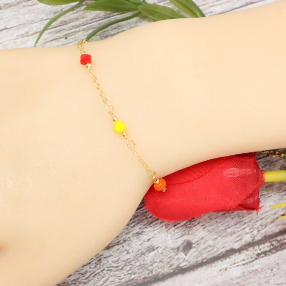 "Trendy Bracelet for Girls & Women – Cute, Adjustable & Gift-Ready | MLCRC1044 - Picture 6 of 10